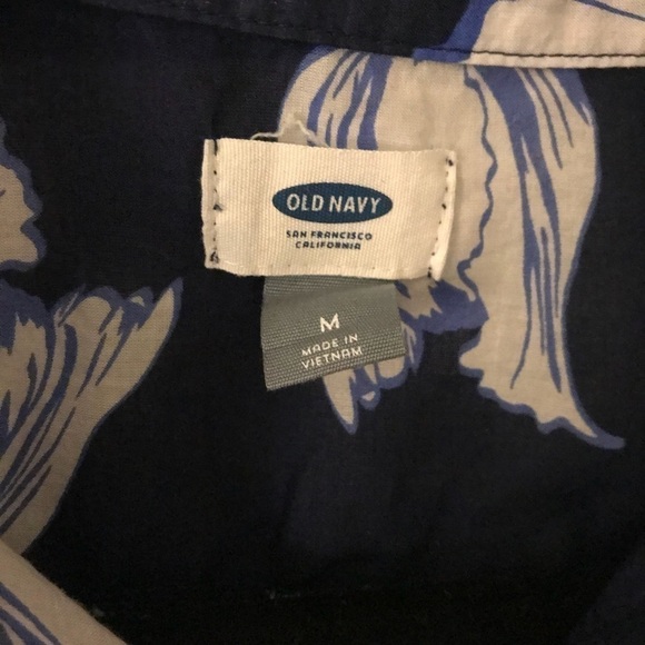 *** Floral Button Down - Picture 3 of 3